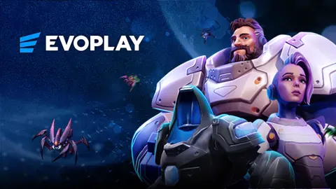โลโก้ค่ายสล็อต Evoplay
